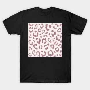 beige cheetah print aesthetic pattern T-Shirt
